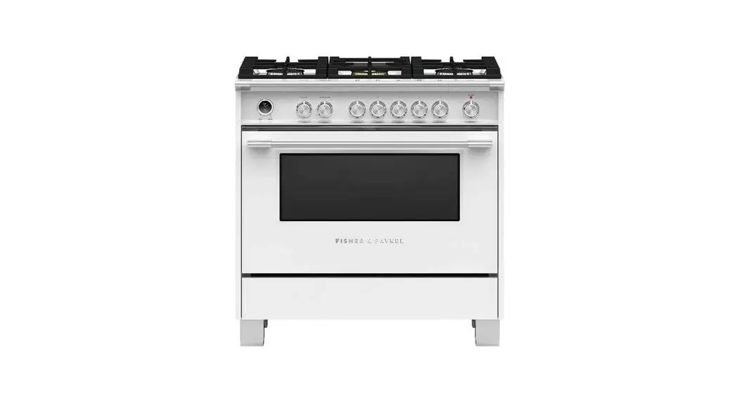 Fisher Paykel Or36scg6x1 36 Inch 5 Burners Dual Fuel Range User Guide