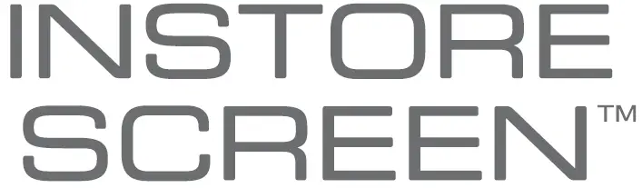 INSTORE SCREEN inTOUCH430 Monitor logo