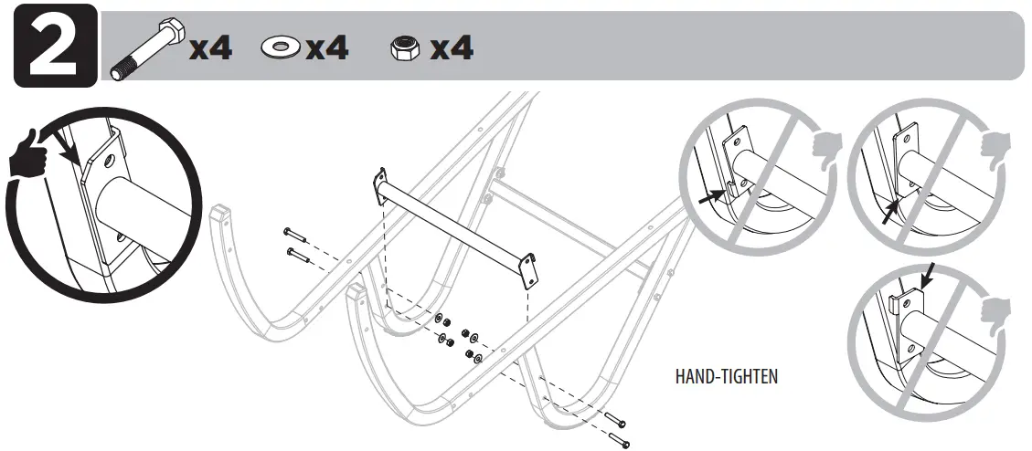 GORILLA CARTS GCR-10 10 cu. ft. Evolution Poly Yard Cart - ASSEMBLY2