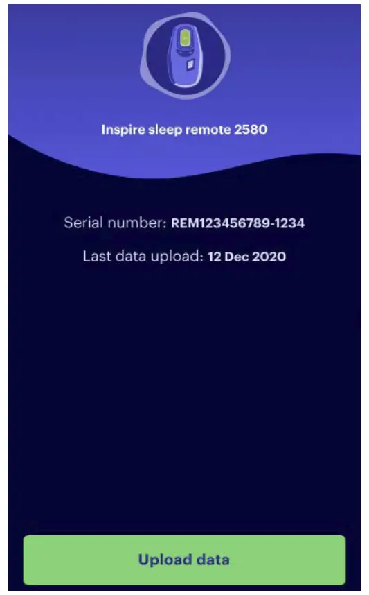 Inspire 2580 Bluetooth-Enabled Patient Sleep Remote - fig 17