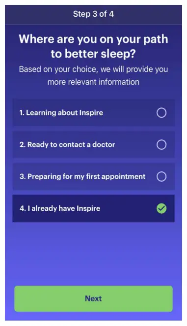 Inspire 2580 Bluetooth-Enabled Patient Sleep Remote - fig 6