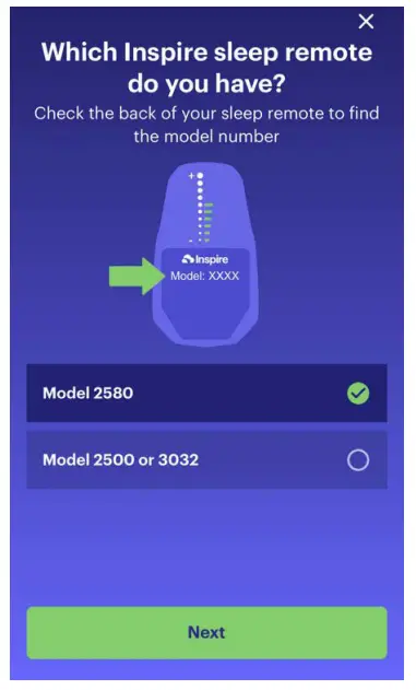 Inspire 2580 Bluetooth-Enabled Patient Sleep Remote - fig 8