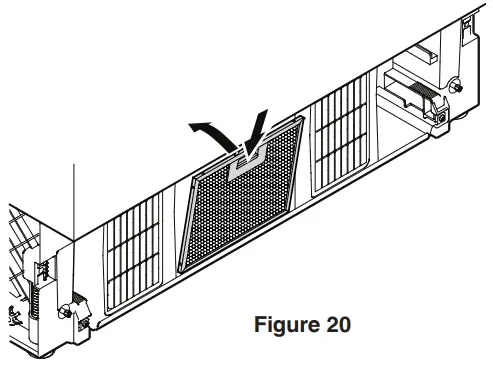 Mounting the Ventilation Grille
