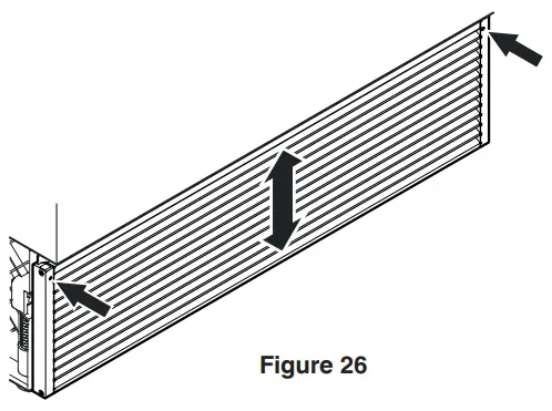 Mounting the Ventilation Grille