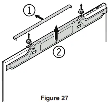 Mounting the Ventilation Grille