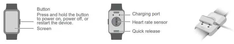 HUAWEI TIA-B09 Fit Watch -