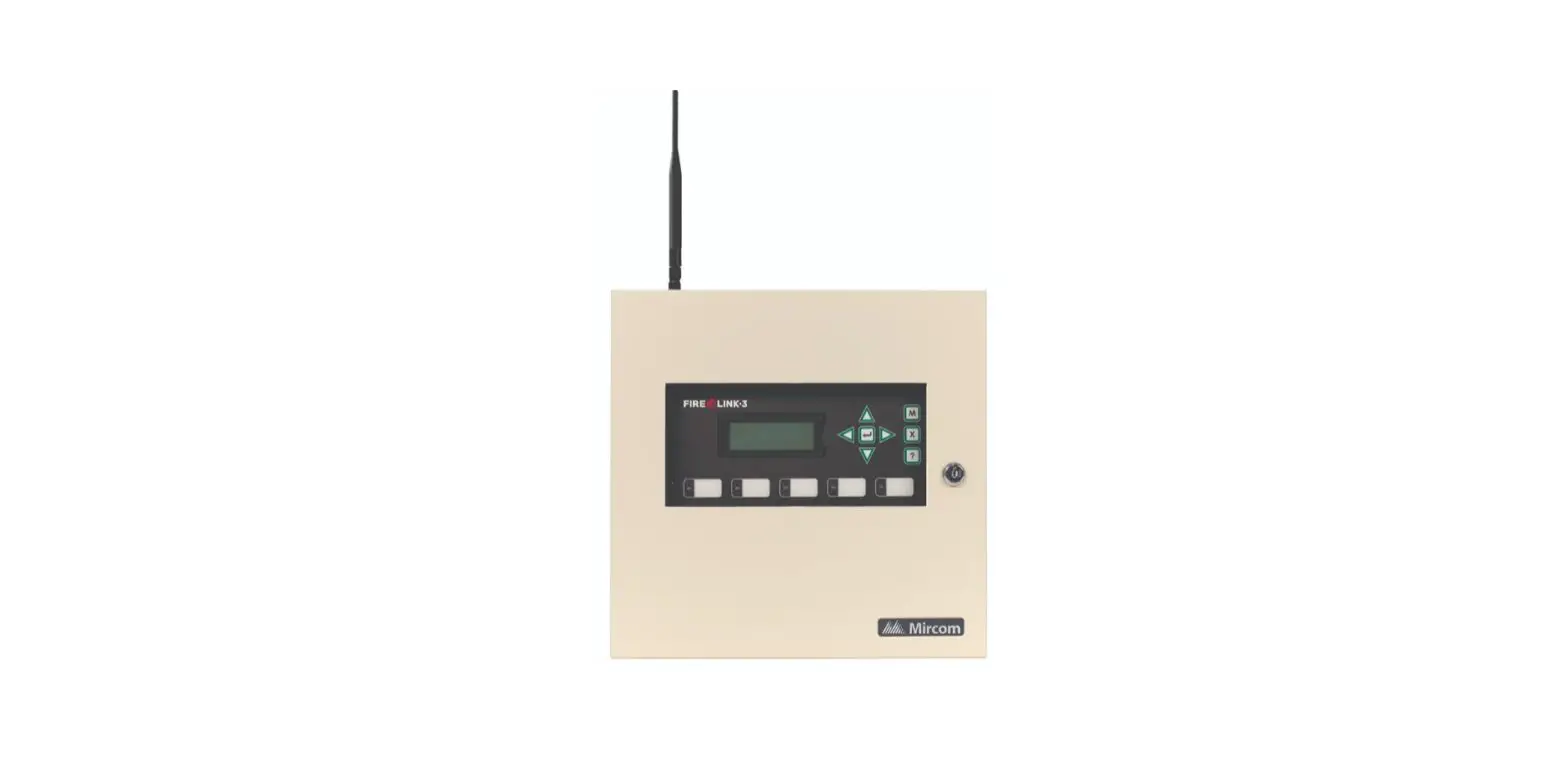 Mircom Wr-3001w Wireless Input-output Unit Instruction Manual
