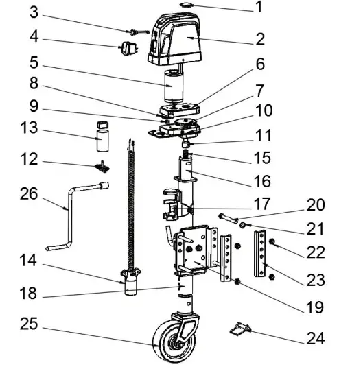 SEACHOICE-50-52041-Electric-Marine-Jack-1500-LB-Capacity-Fig-2
