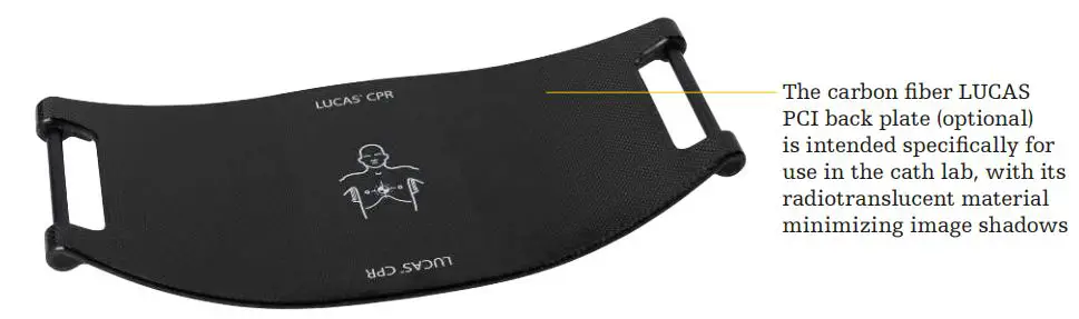 stryker LUCAS 3 Automatic Chest Compression Device User Manual - LUCAS 3, v3.1 at a glance