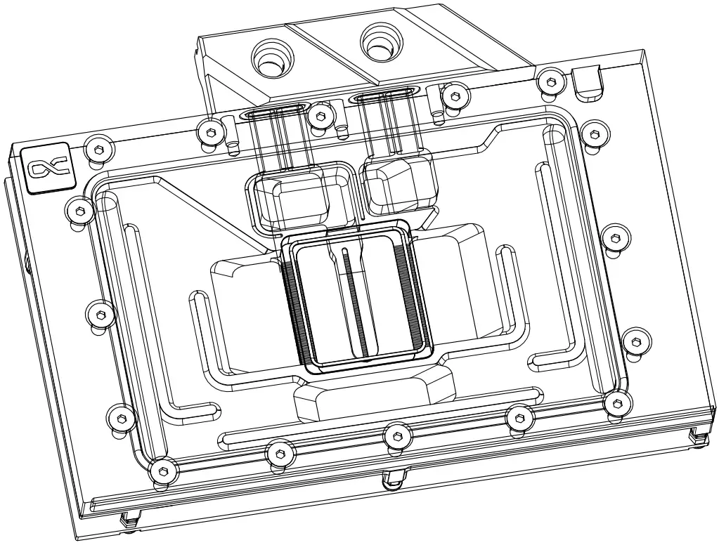GPX-N RTX 4090 Ice Block Aurora Acrylic