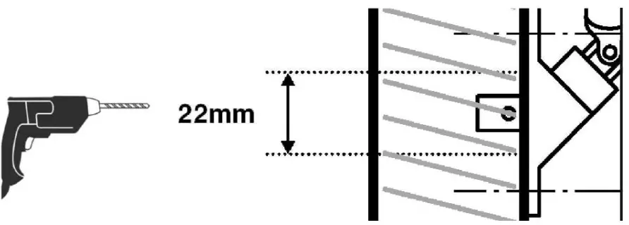 SWS Low Level External Override - installing the lock