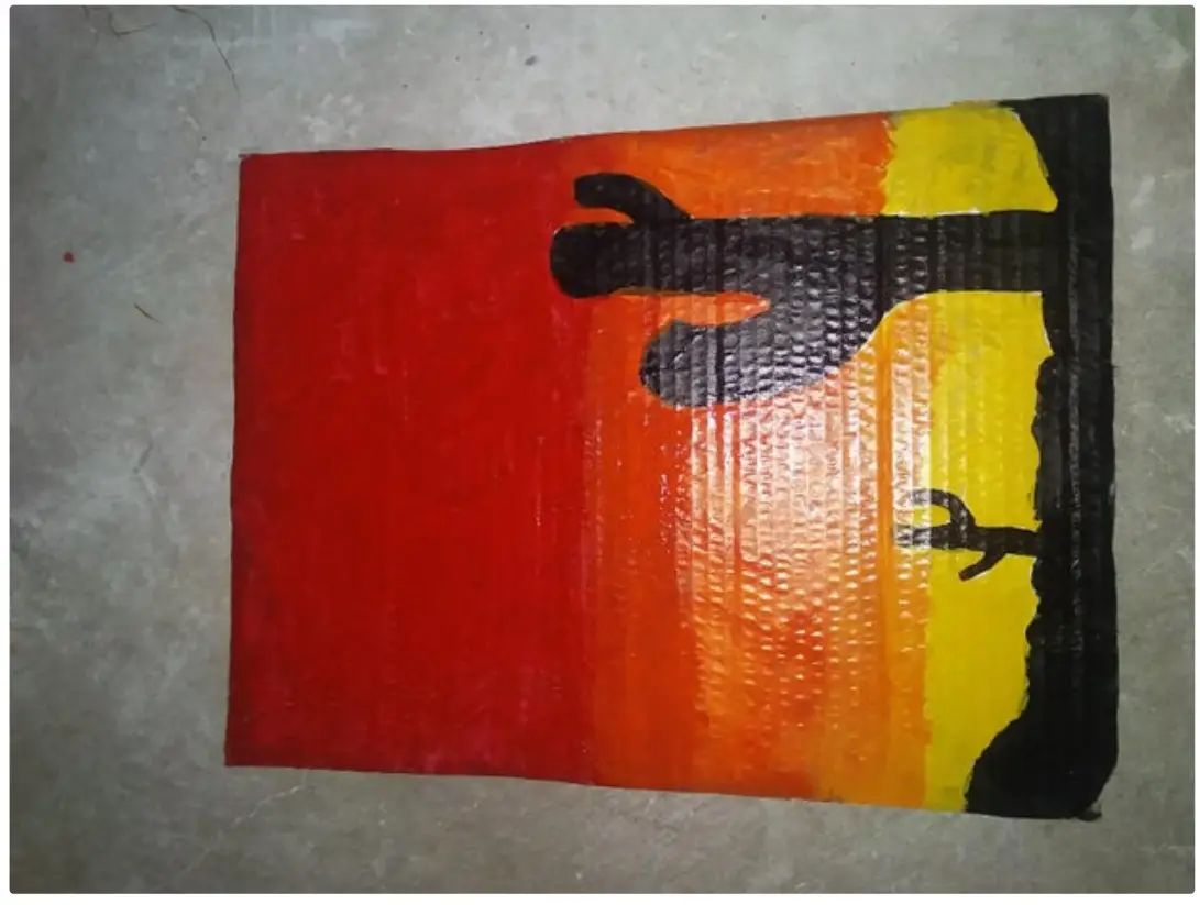 instructables Cool Cactus Painting