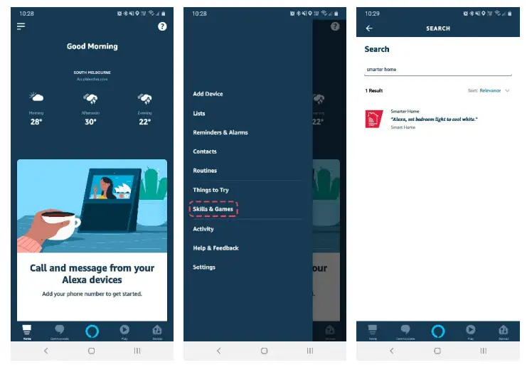 kogan KAOTSSRGB1A Smart Home RGB LED Outdoor String- Alexa app