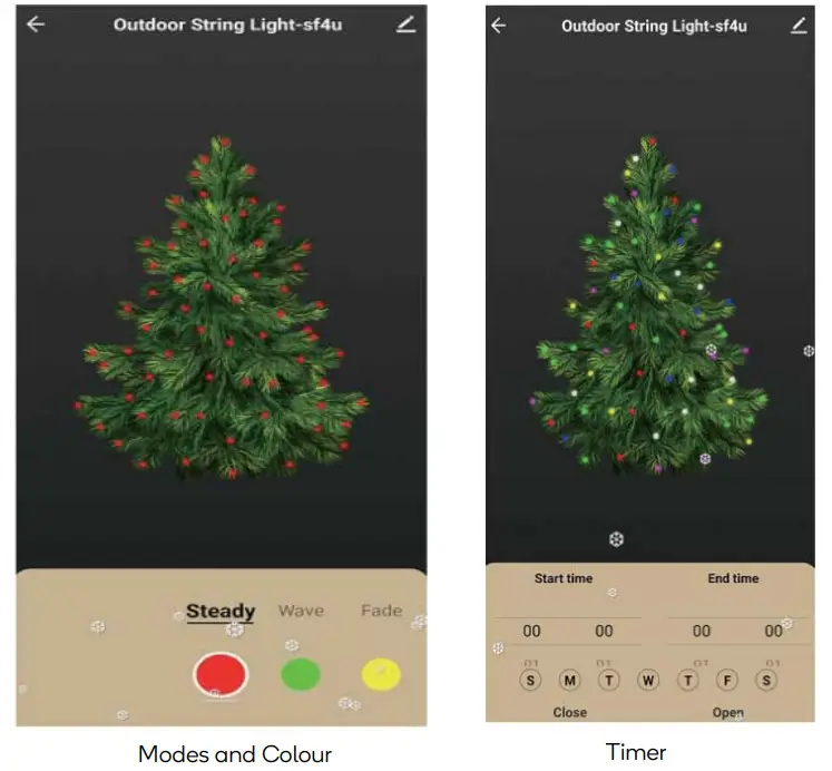 kogan KAOTSSRGB1A Smart Home RGB LED Outdoor String- Close or Open