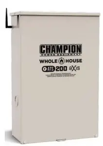 CHAMPION Automatic Transfer Switch with aXis Controller Module 102008
