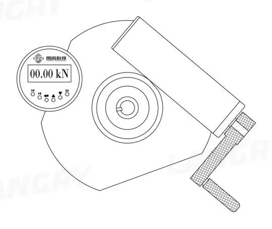 LANGRY LR-P40 Pull-off Tester - Figure 2