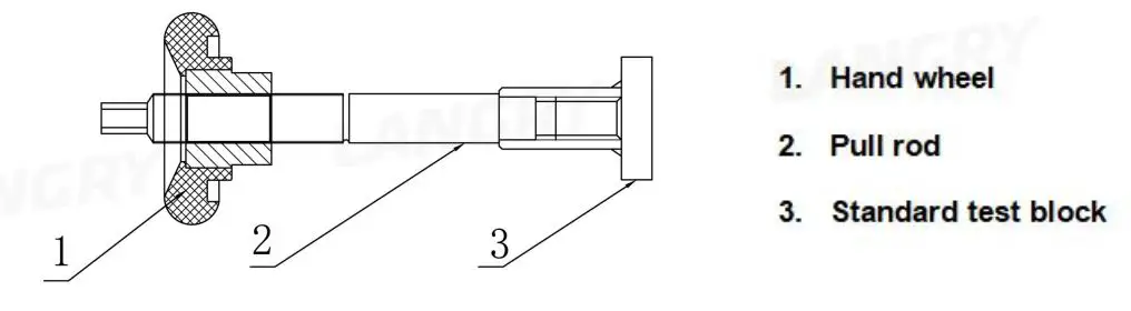 LANGRY LR-P40 Pull-off Tester - Figure 3