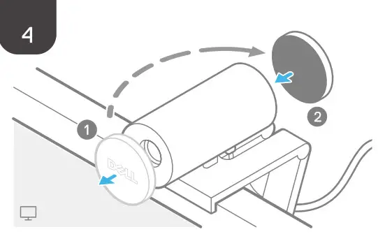DELL WB7022 Digital High-Resolution Webcam - fig 4