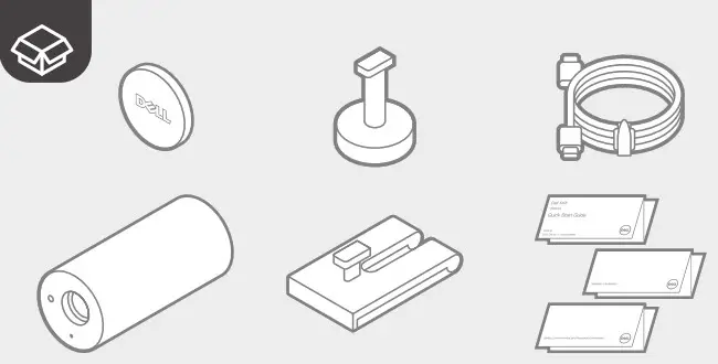 DELL WB7022 Digital High-Resolution Webcam - fig