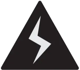 Electric Warning Icon
