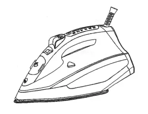 MateStar PLM-2063B Platinum Steam Iron User