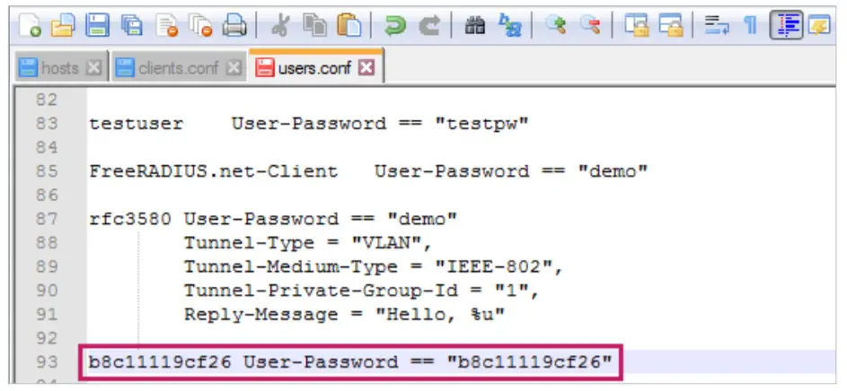 tp-link MAC Based Authentication Configuration - figure 7