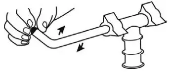 HOLMAN 7700H Solid Metal Travelling Sprinkler User Guide - Adjusting the Angle of the Spray Arms