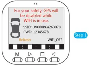 ELInZ DCSMALLGPSWF Car Dash Camera - Please Note