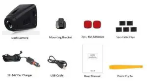 ELInZ DCSMALLGPSWF Car Dash Camera - bOX