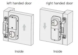 Kaadas R6G Gate Digital Lock - Comﬁrm inside