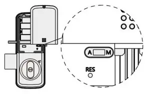 Kaadas R6G Gate Digital Lock -Manual Mode