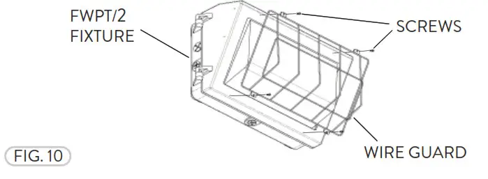 Paclights FWPT-2 Series FWPT-029 LED Wall Mount- FIG 10