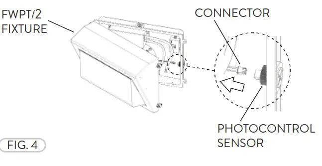 Paclights FWPT-2 Series FWPT-029 LED Wall Mount- FIG 4