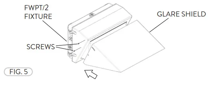 Paclights FWPT-2 Series FWPT-029 LED Wall Mount- FIG 5