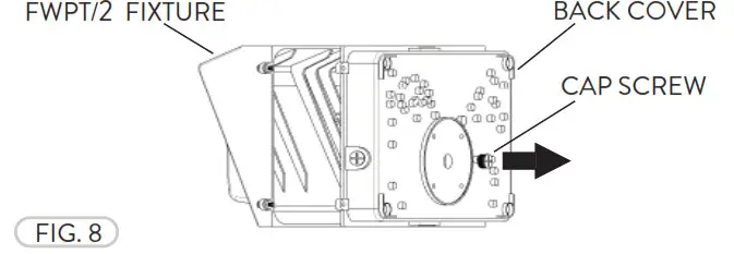 Paclights FWPT-2 Series FWPT-029 LED Wall Mount- FIG 8