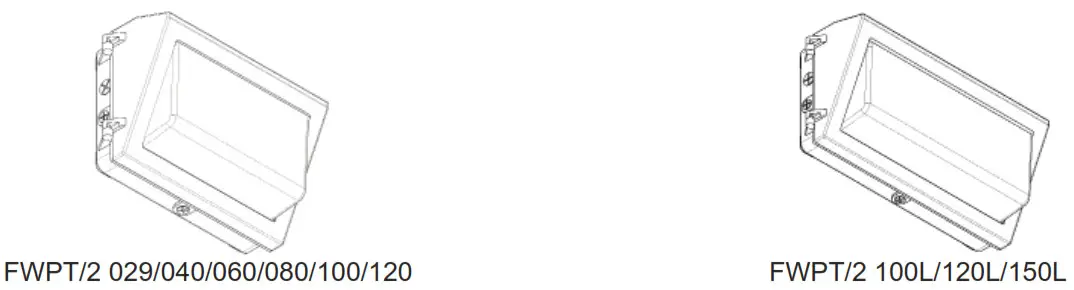 Paclights FWPT-2 Series FWPT-029 LED Wall Mount