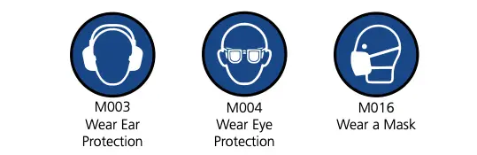 Wear Protection Icons