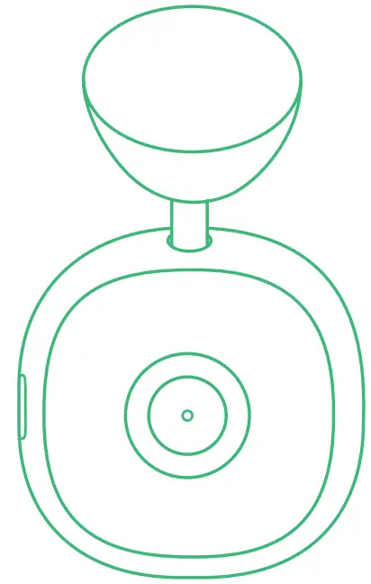 iottie DCRMTE120 Aivo View Dashcam Bluetooth Remote Button