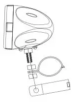 Boss Motorcycle Speaker - Amplifier and Loudspeaker Mounting