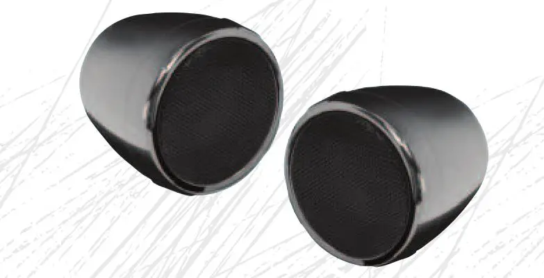 Boss Motorcycle Speaker User Manual