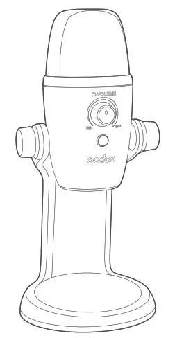 Godox UMic82 Multi Pattern USB Condenser Microphone