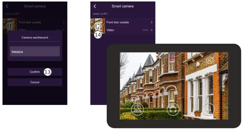 ELRO AS90CAB Wireless HD Security Camera - nstallation Android 4