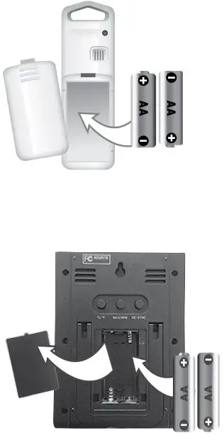 ACURITE Weather Forecaster - Install or Replace Batteries