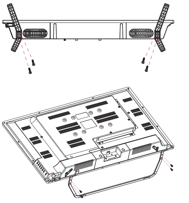 TESLA 32E610BHS Series 6 Android LED TV - TV STAND
