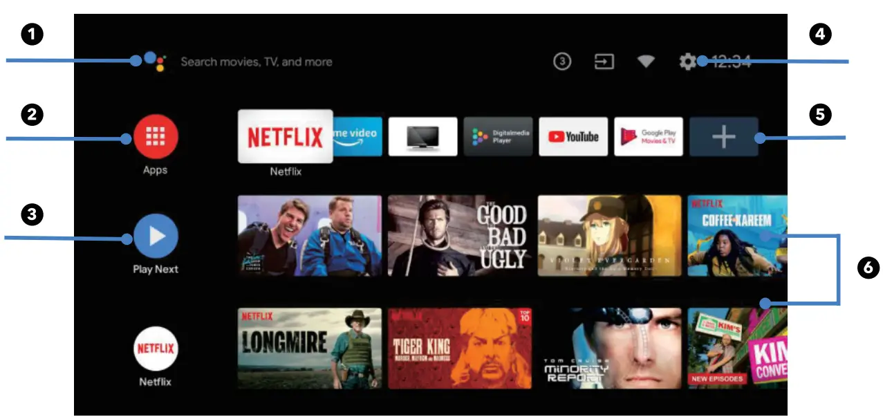 TESLA 32E610BHS Series 6 Android LED TV - app 4