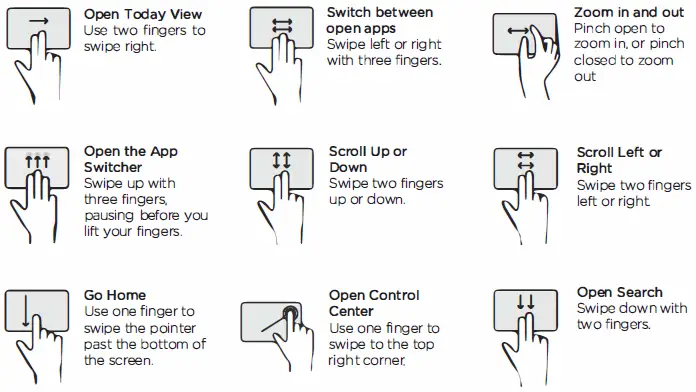 BRYDGE Air Max+ Keyboard with Trackpad for iPad fig 1