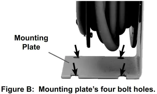 CENTRAL PNEUMATIC 64682 3-8 Inch Retractable Hose Reel - Mounting