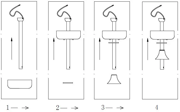 WAREHOUSE DW01W20 12 Inch Ceiling Fan-6