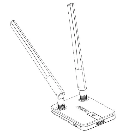 ASUS USB-AC58 Wireless-AC1300 Dual-Band USB Adapter