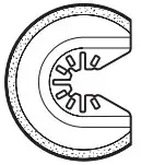 ROCKWELL F30 Sonicrafter 31 Piece 3.5 Amp Variable Speed Oscillating Multi Tool Kit - figure 12